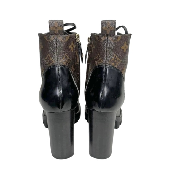 Louis Vuitton Black and Brown Women's Boots - Picture 4 of 8